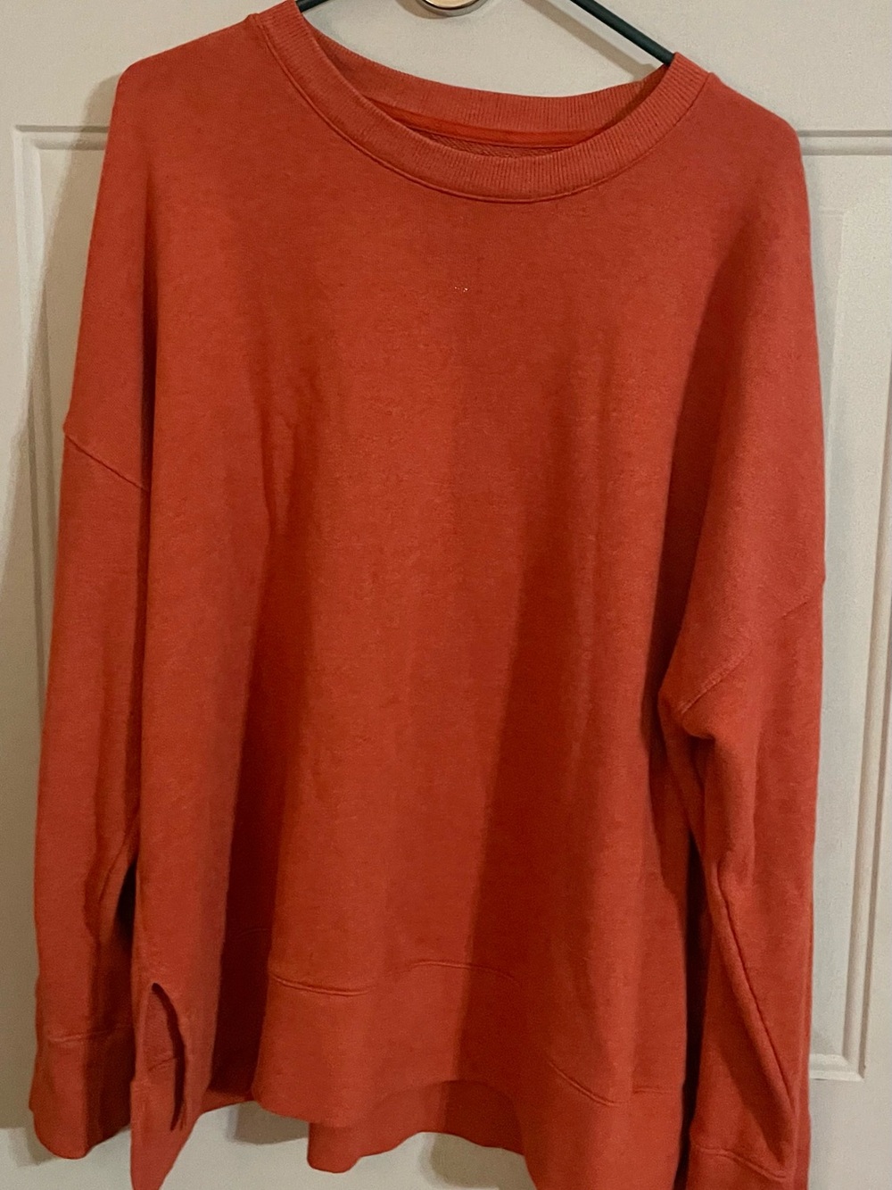 XXL Time and Tru Orange Crewneck Sweatshirt